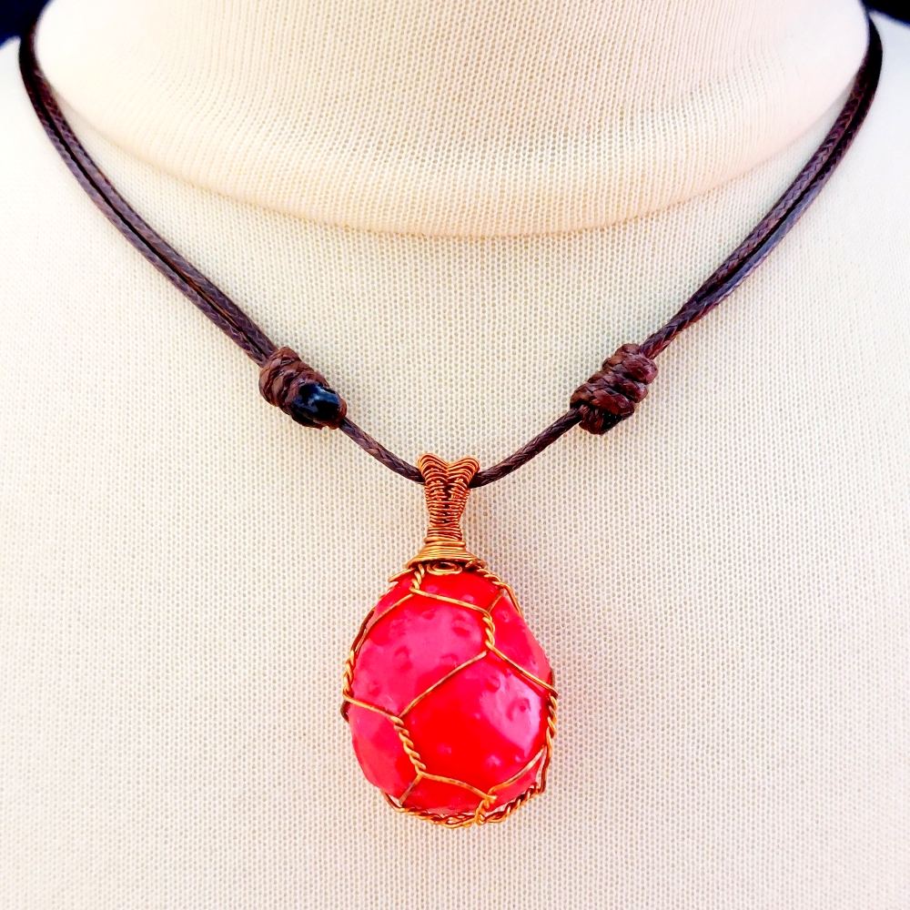 Fire Dragon Pearl Necklace M.3235