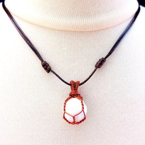 Gecko Pearl Necklace A.2121