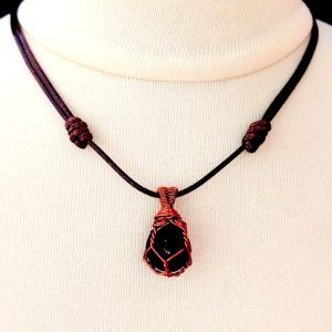 Raven Pearl Necklace MS.5670